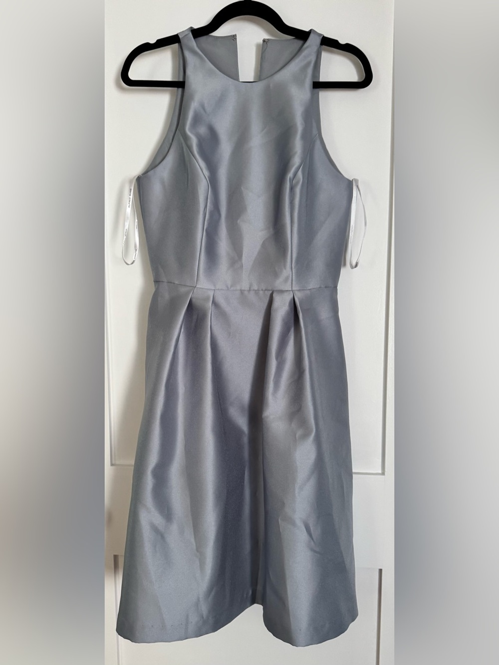 ALFRED SUNG Platinum Dress with POCKETS Stunning!